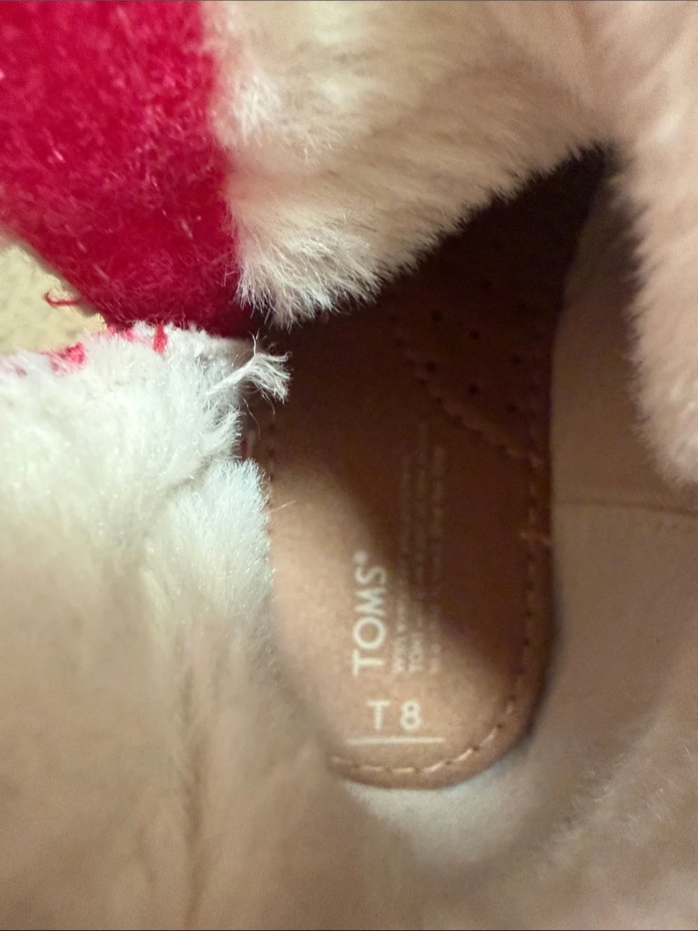 Kids Fuchsia Suede Winter Boots with Knit Cuff